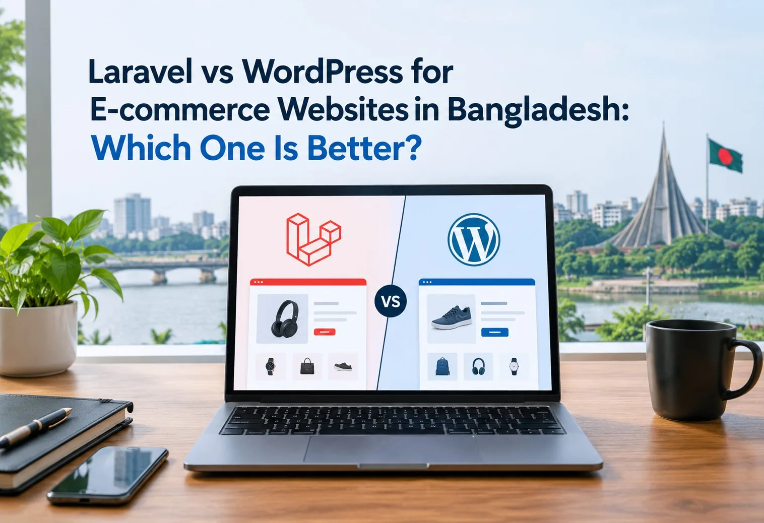 Laravel vs WordPress for E-commerce Websites in Bangladesh: Which One Is Better?