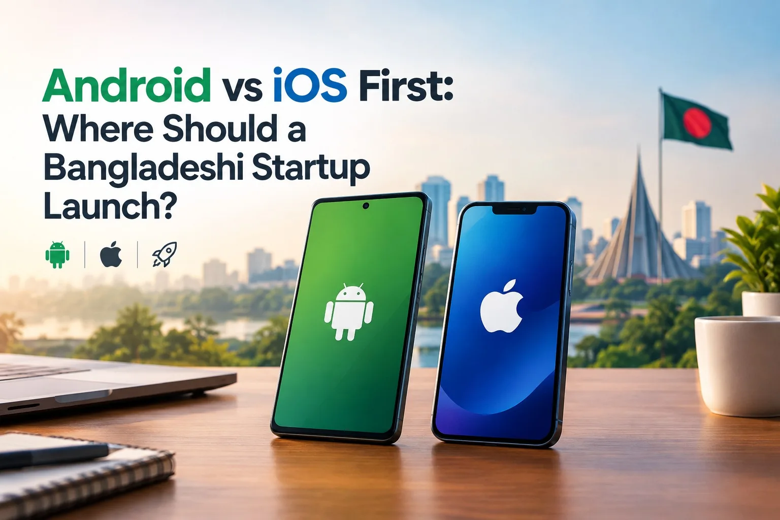 Android vs iOS First: Where Should a Bangladeshi Startup Launch?